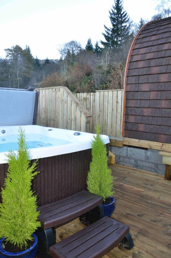 Villa Seaview Pod And Hot Tub Ballachulish Exterior foto